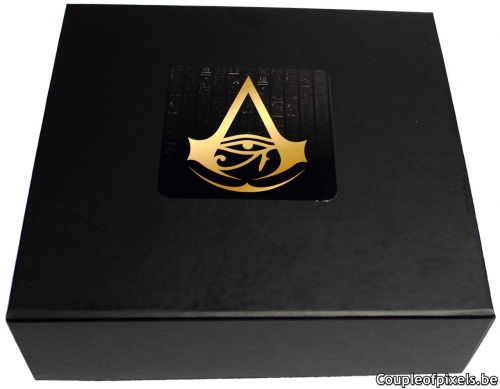 assassin's creed origins,kit presse,press kit,déballage,unboxing,ubisoft