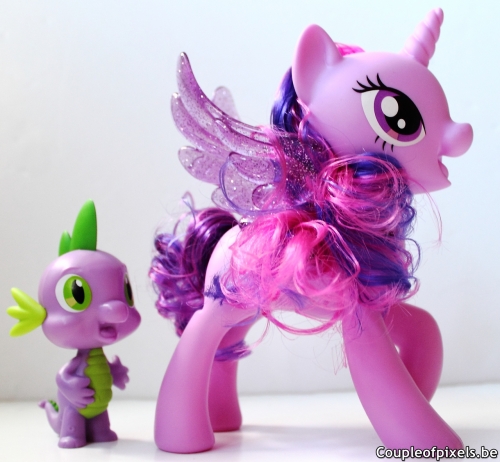 my little pony,my little pony le film,jouet,twilight sparkle et spike duo chantant,hasbro,avis,déballage,unboxing