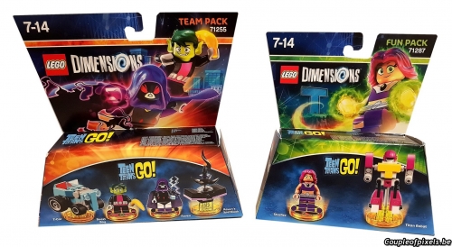 lego dimensions,vague 9,wave 9,teen titans,super nanas,beetlejuice,test,avis