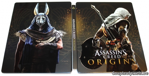 assassin's creed origins,kit presse,press kit,déballage,unboxing,ubisoft