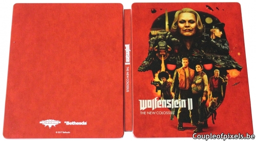 wolfenstein 2,kit presse,press kit,unboxing,bethesda