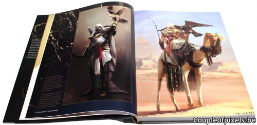 assassin's creed,assassin's creed origins,artbook,tout l'art d'assassin's creed origins,ubisoft,avis,critique