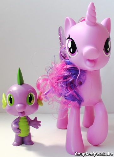 my little pony,my little pony le film,jouet,twilight sparkle et spike duo chantant,hasbro,avis,déballage,unboxing