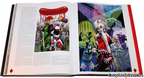 artbook,the art of harley quin,the art of,comics,harley quinn,l'histoire démente d'une nouvelle icone