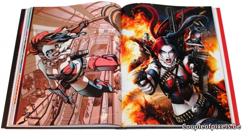 artbook,the art of harley quin,the art of,comics,harley quinn,l'histoire démente d'une nouvelle icone