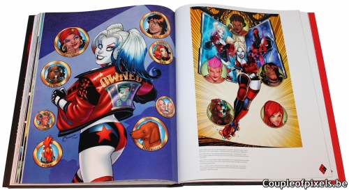 artbook,the art of harley quin,the art of,comics,harley quinn,l'histoire démente d'une nouvelle icone