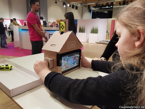 nintendo labo,geek junior,impressions,prise en main,preview,enfants