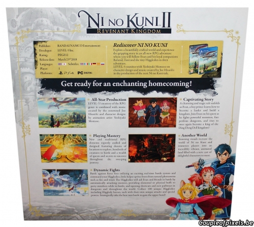 ni no kuni 2,revenant kingdom,déballage,unboxing,collector,kings edition