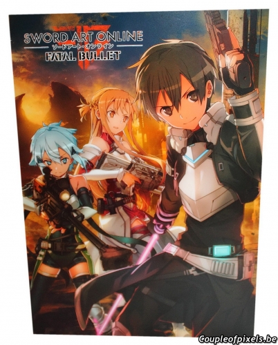 sword art online,fatal bullet,déballage,unboxing,kit presse,press kit