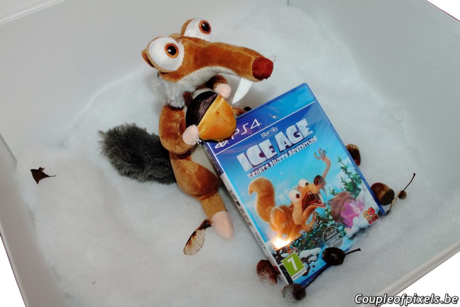 Ice Age Scrat Nutty Adventure - press kit unboxing