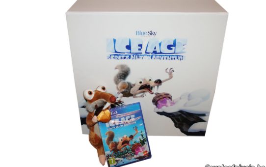 Ice Age Scrat Nutty Adventure - press kit unboxing