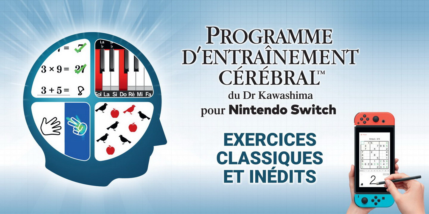 Le programme d'entrainement du dr kawashima - Switch - Test