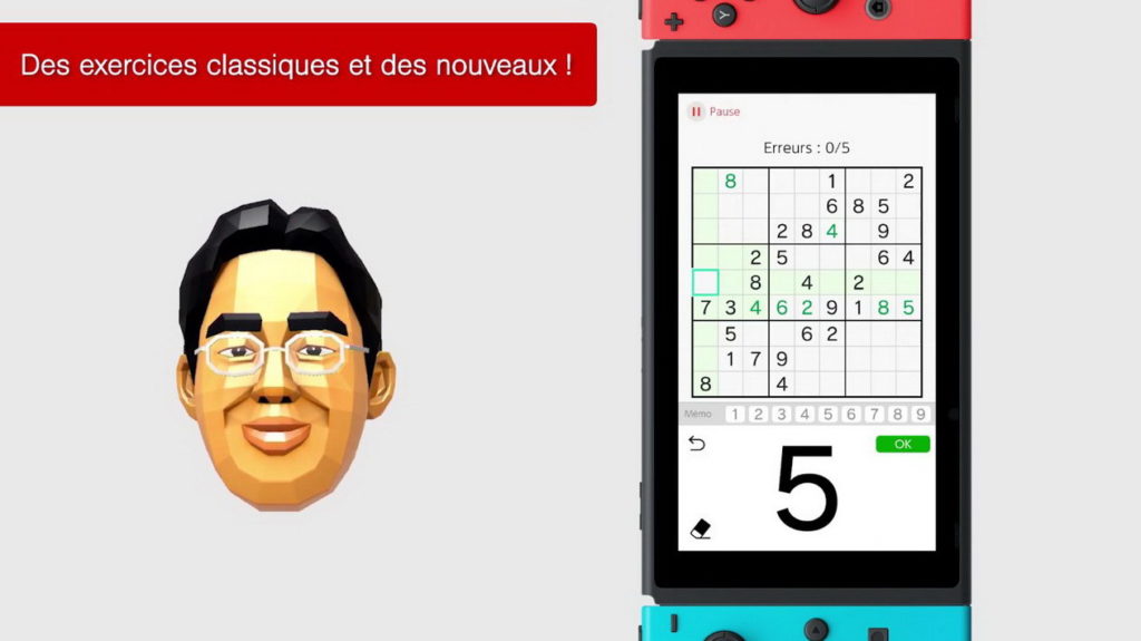 Le programme d'entrainement du dr kawashima - Switch - Test