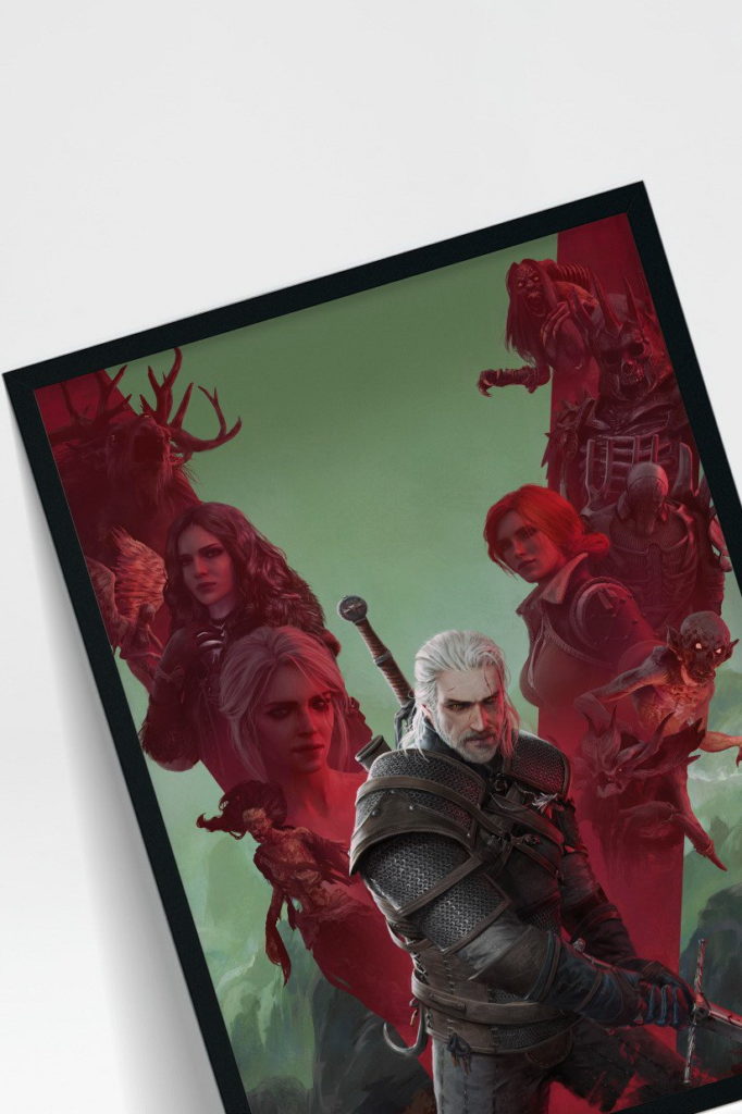 Poster Anniversaire The Witcher 3