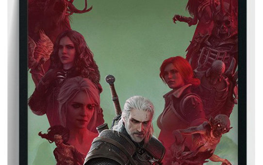 Poster Anniversaire The Witcher 3