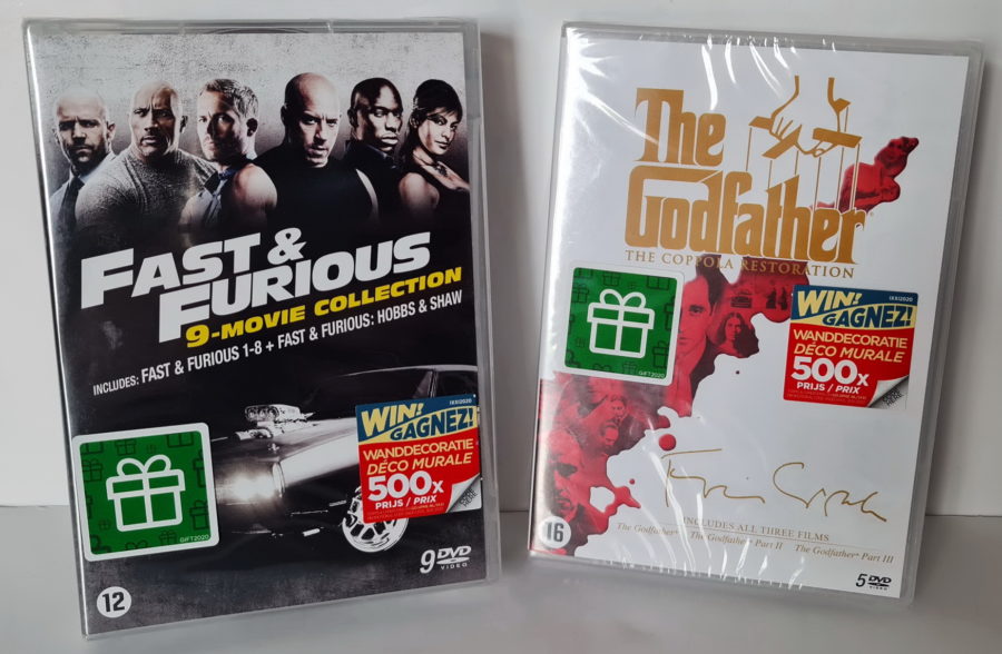 Coffret Fast And Furious 1 à 9 [Concours] Gagnez des coffrets DVD de Fast and Furious et du Parrain